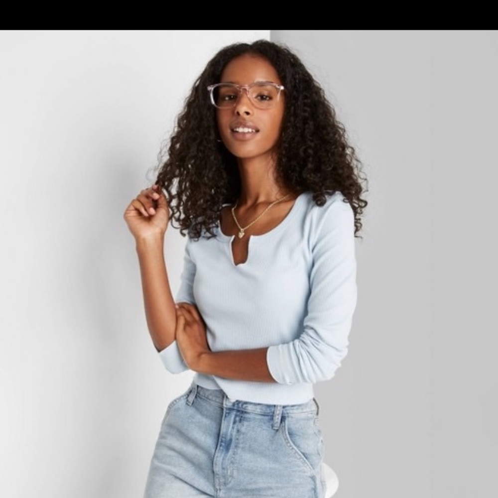 Baby Blue Top Brand New